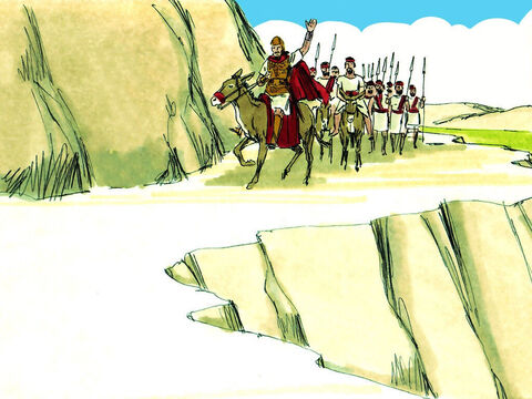 Abia şi-a condus armata spre nord pentru a-şi proteja frontiera. – Imagine 7