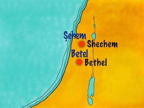 Apoi Avram şi cei ce erau cu el s-au mutat spre sud la Betel. – Imagine 10