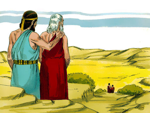 Avraam a rămas stând cu Domnul. – Imagine 12