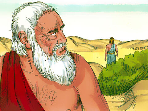Apoi Domnul a plecat, iar Avraam s-a întors în cortul său. – Imagine 22