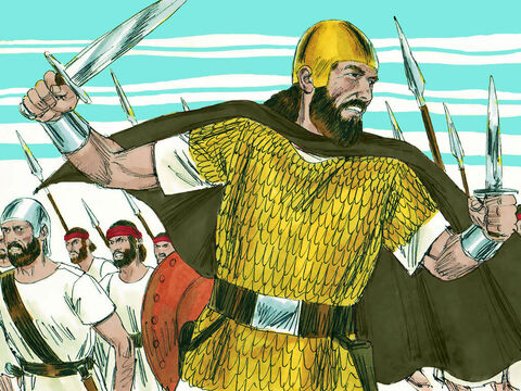 Zicri, un războinic efraimit, este menţionat că l-a ucis pe Maaseia, fiul regelui, pe Azrikam, conducătorul palatului, precum şi pe Elkana, al doilea om după rege. – Imagine 5