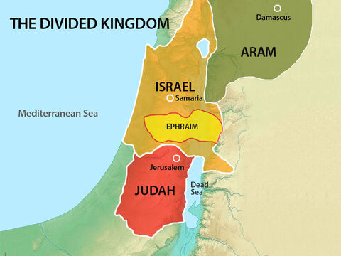 Spre nord prizonierii au trecut lângă teritoriul locuit de tribul Efraim. – Imagine 11