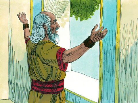 În oraşul Samaria era un profet al Domnului numit Oded. Dumnezeu i-a dat un mesaj să le dea trupelor victorioase. El li s-a dus înainte cu curaj. – Imagine 13