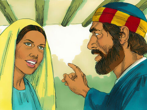 Petru a întrebat-o: – Spune-mi dacă banii pe care i-aţi dat sunt întreaga sumă pentru pământul vândut. – Da – a minţit ea. – Aceea era întreaga sumă. – Imagine 6