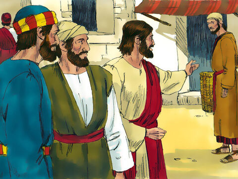 În Betsaida Isus a găsit un om numit Filip, şi i-a zis:<br/>– Urmează-mă! – Imagine 8