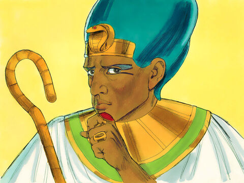 Exodul 1:8<br/>Peste Egipt, unde locuiau izraeliţii, stăpânea un Faraon nou. – Imagine 1