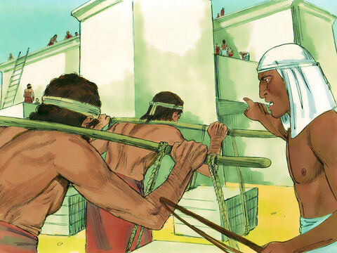 Supraveghetorii lor aspri le-au forţat să construiască oraşele Pitom şi Ramses. – Imagine 5