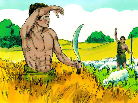 Când aceştia au crescut, Cain a cultivat pământul, iar Abel a devenit păstor. – Imagine 2