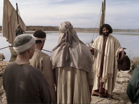 Isus a mers în orașul Capernaum. – Imagine 1