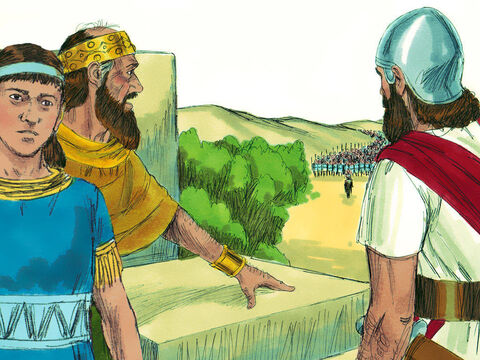 Domnul a avertizat poporul său că dacă nu se întorc la El, îi va da pe mâna babilonienilor, şi vor fi duşi în captivitate din oraşul Ierusalim, unde locuia şi tânărul Daniel. – Imagine 1