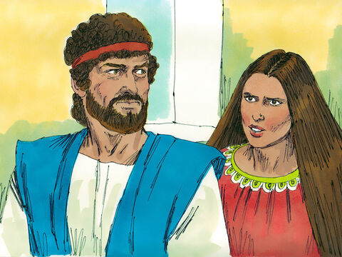 Când David s-a întors acasă la soţia sa, Mihal, ea a zis: – Cu câtă cinste s-a purtat azi împăratul lui Israel descoperindu-se înaintea slujnicelor supuşilor lui, cum s-ar descoperi un om de nimic! David însă a răspuns: – Am fost înaintea Domnului, care m-a ales conducător asupra Israelului, şi înaintea Lui am jucat. – Imagine 18