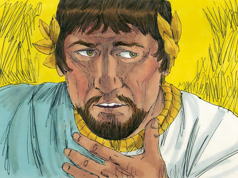 Regele Herod, guvernatorul din Galilea a auzit despre miracolele care se întâmplau, și s-a speriat că Ioan Baptistul s-a întors între cei vii. – Imagine 23