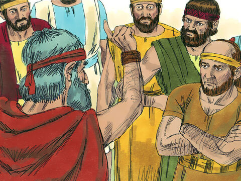 Ilie era unul dintre profeții lui Dumnezeu din Tișba Ghiladului. El i-a avertizat pe oameni să se întoarcă de la Baal și să-L asculte pe Dumnezeu. Domnul i-a zis lui Ilie să ducă un mesaj regelui Ahab. – Imagine 3