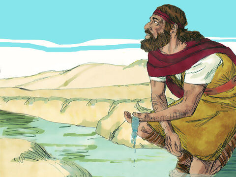 I-a spus lui Ilie că va primi apă din pârâu. – Imagine 7