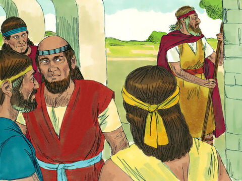 Profeţii, care erau la Betel, l-au întâmpinat pe Elisei şi i-au zis:<br/>– Ştii că Domnul îl va lua astăzi pe stăpânul tău de lângă tine? – Imagine 3