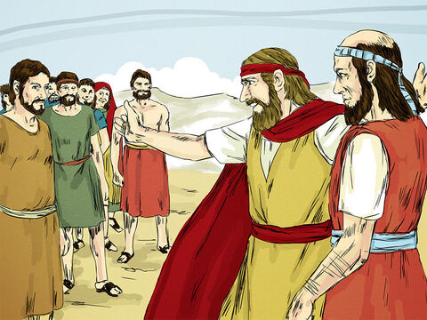 După aceea și-a luat rămas bun, și a plecat cu Ilie ca să înceapă slujba pentru care Dumnezeu îl desemnase. – Imagine 7