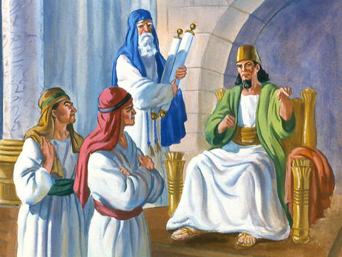 Toţi s-au întors cu acelaşi răspuns: „Ilie nu poate fi găsit.” Regele a trimis mesageri în fiecare oraş şi ţară din împrejurimi. – Imagine 10