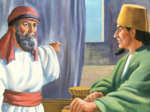 Regele Ahab a ascultat raportul lui Obadia, şi a pornit să îl întâlnească pe Ilie. – Imagine 14