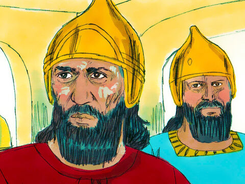 Naaman era conducătorul oștirii regelui Aramului. El era un războinic viteaz, cu multe victorii, respectat de rege. Acest soldat curajos însă a descoperit că are o boală teribilă, numită lepră. – Imagine 1