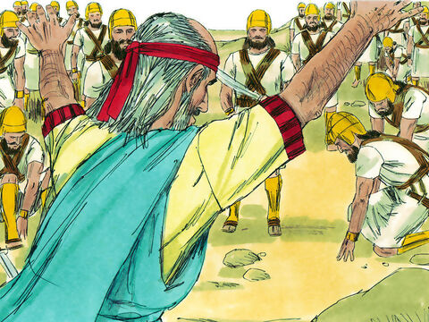 Ezechiel a făcut așa. Trupurile au început să învie și să se ridice în picioare, și așa s-a format o armată întreagă. – Imagine 8