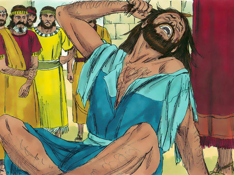 Ezra s-a uluit auzind această veste. Şi-a sfâşiat hainele, şi-a smuls păr din cap şi din barbă. Cei care L-au iubit pe Dumnezeu s-au adunat în jurul lui Ezra, care a rămas îngrozit până la jertfa de seară. – Imagine 12