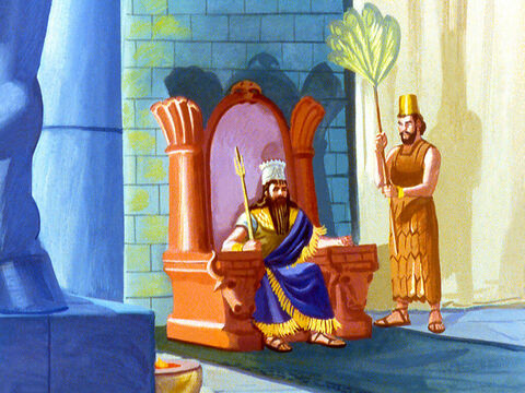 Regele Nebucadneţar era conducătorul puternic al Imperiului Babilonian. – Imagine 1