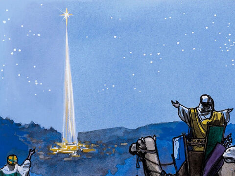 După ce l-au ascultat pe rege, magii au plecat. Şi iată că steaua pe care o văzuseră în Răsărit... – Imagine 6
