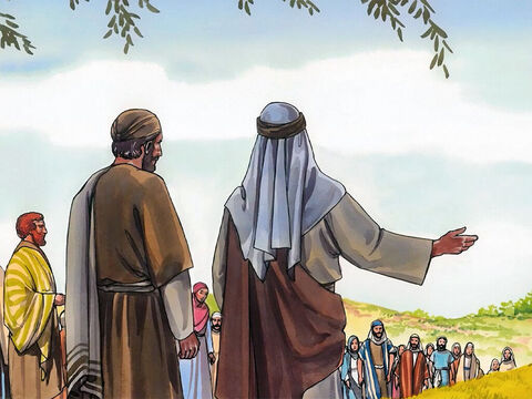Mulţi samariteni din cetatea aceea au crezut în El din pricina mărturiei femeii care zicea: „Mi-a spus tot ce-am făcut!“ – Imagine 14