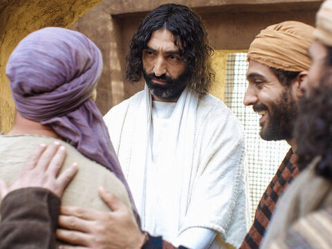Îndoiala lui Toma în legătură cu învierea lui Isus dispare când Isus apare înainte lui și îi arată rănile. (Ioan 20:24-29) – Imagine 12