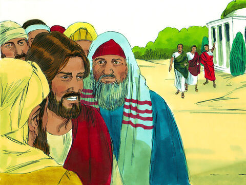 Isus a plecat împreună cu ei, deşi unui iudeu îi era interzis să viziteze un străin. Nu ajunsese prea departe de casă când centurionul i-a trimis pe prietenii lui ca să-i spună: – Imagine 5