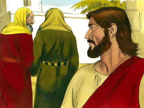 Poporul s-a mirat de un astfel de răspuns, iar fariseii şi suporterii lui Irod au plecat frustraţi, pentru că n-au putut să-L prindă cu vorba. – Imagine 12