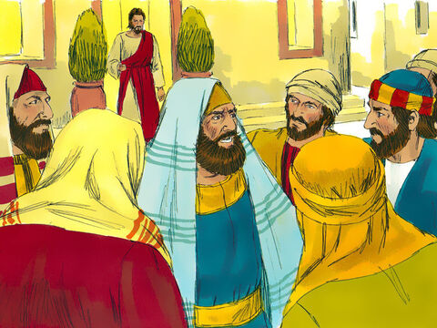 Murmurau împotriva ucenicii Lui şi ziceau: – De ce mâncaţi şi beţi împreună cu păcătoşii? – Imagine 6