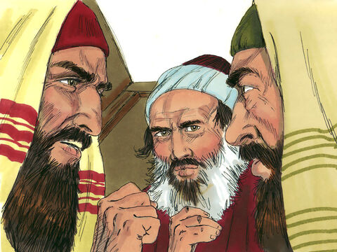 Când conducătorii iudeilor şi fariseii au auzit aceasta, s-au sfătuit ce să facă. – Imagine 6