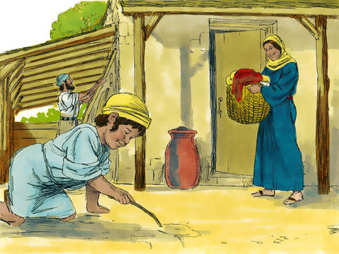 Isus a crescut în orăşelul Nazaret cu mama sa, Maria şi Iosif. – Imagine 1