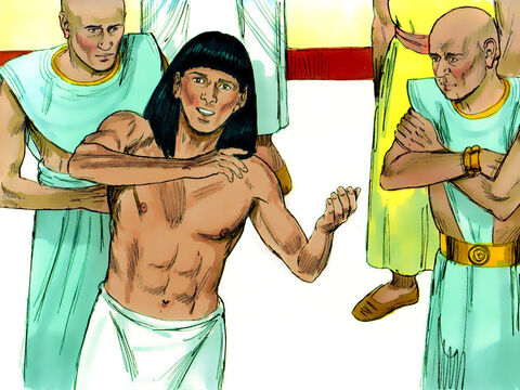 Dumnezeu l-a ajutat pe Iosif să interpreteze visul lui Faraon.<br/>– Visele lui Faraon reprezintă acelaşi lucru. Cele şapte vaci bune şi cele şapte spice bune reprezintă şapte ani de prosperitate. – Imagine 7