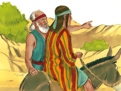 Jacov i-a zis lui Iosif:<br/>– Du-te, vezi dacă fraţii tăi şi turma sunt bine şi adu-mi veşti! – Imagine 2