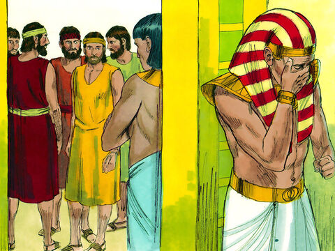 Iosif a fost atât de emoţionat să-şi vadă fratele mai mic, că s-a grăbit într-o altă încăpere, unde a plâns. După aceea s-a spălat la faţă, şi s-a întors. – Imagine 4