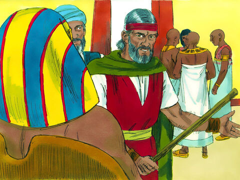 Exodul 10 Dumnezeu a trimis deja şapte pedepse pe egipteni. Moise l-a avertizat încă odată pe Faraon. – Dacă nu laşi poporul Domnului să plece, El va aduce nişte lăcuste pe ţara aceasta – ceva ce nici părinţii tăi, nici străbunii voi nu au văzut. Slujitorii lui Faraon i-au cerut să lase poporul lui Dumnezeu să plece. – Imagine 1