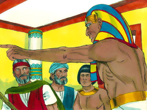 Totuşi Faraon iar s-a împietrit, nu şi-a ţinut promisiunea, şi a refuzat ca poporul lui Dumnezeu să plece să I se închine. – Imagine 6