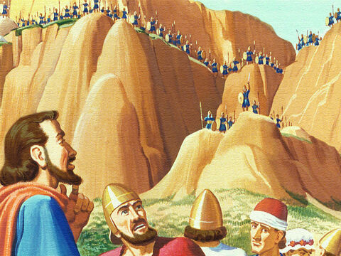 Înaintea lor era bastionul edomiţilor cu războinici gata să se repeadă asupra oricine se apropia. – Imagine 11