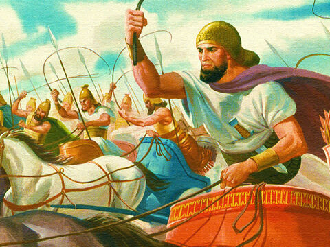 Armata canaaniţilor a venit împotriva lor. – Imagine 16