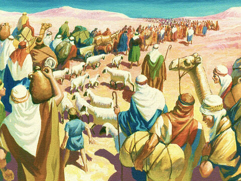 Însă în ciuda ajutorului primit de la Dumnezeu, acest popor nu şi-a încredinţat viaţa în mâinile Sale. În timp ce şi-au continuat drumul în jurul ţării Edomului, ei au început să mormăie. – Imagine 19