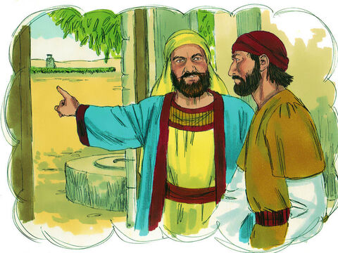 Când s-a apropiat vremea roadelor, a trimis pe unul dintre sclavii săi la vieri, ca să-i ia partea cuvenită din roade. – Imagine 5