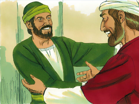 Barnaba l-a încurajat pe Pavel să vină cu el la Antiohia pentru a ajuta noii creştini. – Imagine 6