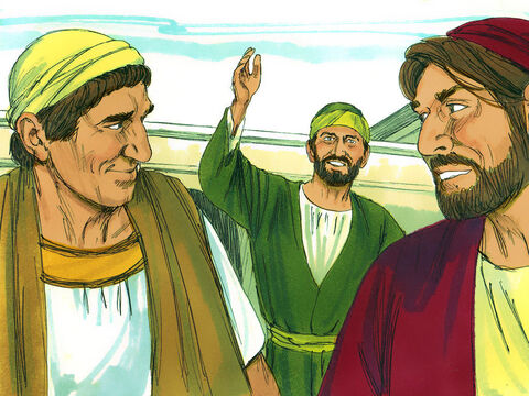 După acestea, Duhul l-a trimis pe Pavel în Macedonia şi Ahaia înainte să se ducă în Ierusalim. Şia trimis asistenţii, Timotei şi Erast, înainte în Macedonia, iar el a mai rămas puţin în Asia. – Imagine 12