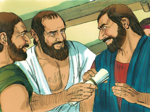 Când Apolo a hotărât să plece în regiunea oraşului Corint şi să ajute creştini de acolo, efesenii au scris o scrisoare ucenicilor să-l primească bine. – Imagine 9