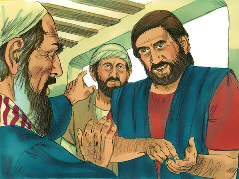 Când a ajuns, a fost de mare ajutor creştinilor de acolo. A înfruntat cu putere pe iudei înaintea poporului, şi le-a dovedit din Scripturi că Isus este Mesia. – Imagine 10