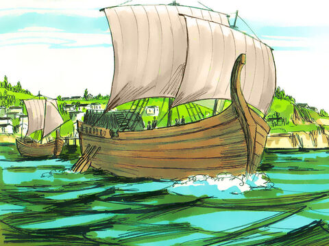 Aici Pavel şi tovarăşii săi au urcat pe un vas care se îndrepta spre Fenicia. – Imagine 2