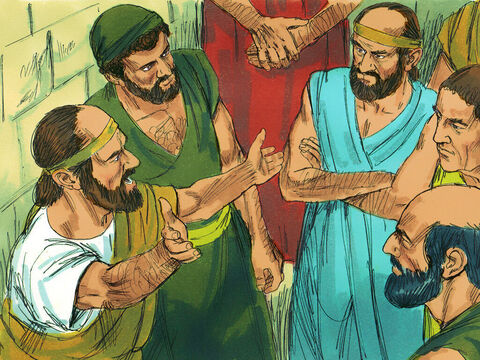 Iudeii din Tesalonic însă, când cu aflat că Pavel predică în Bereea, au venit şi au tulburat noroadele. – Imagine 10