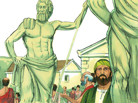 Astfel, Pavel aştepta în Atena, şi era tulburat adânc de toţi idolii din acest oraş. – Imagine 12